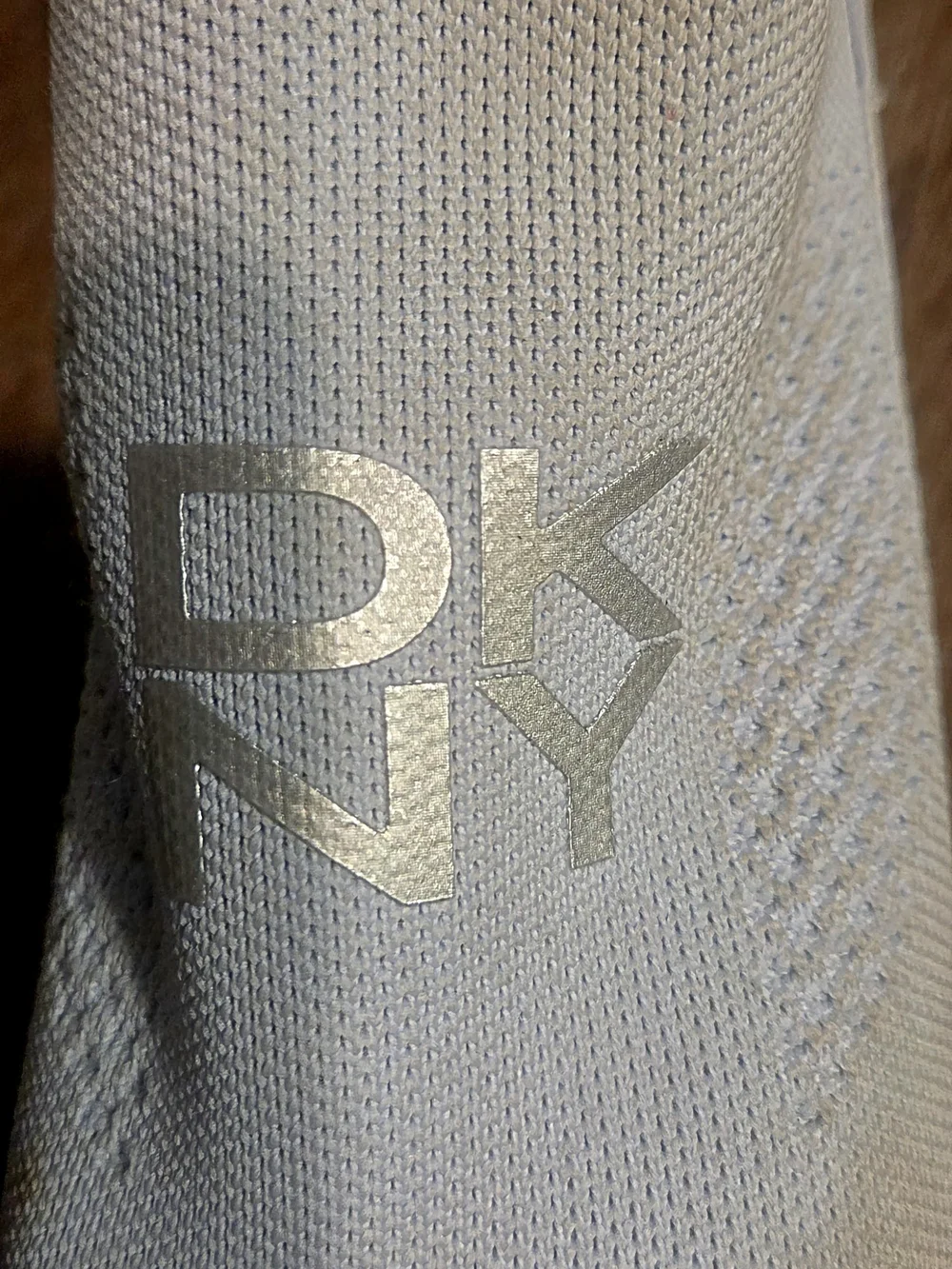 DKNY Women's Slip-On Knit Athletic Sneakers in White